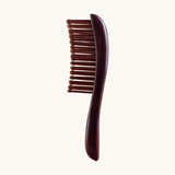Rosewood Hair Brush teeth inserted