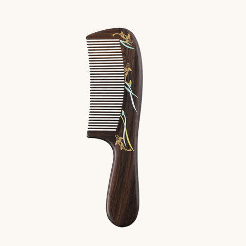 Koi Carp Wooden Comb