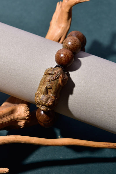 帝王木ブレスレット PiXiu Verawood bracelet – Tan Mujiang