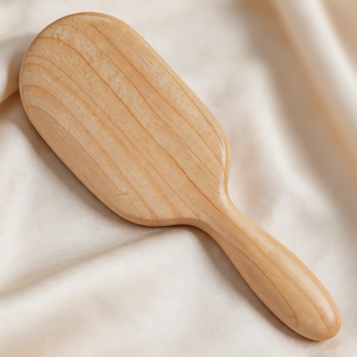 Serene Flow | Natural Ivory Wood Scalp Massage Brush