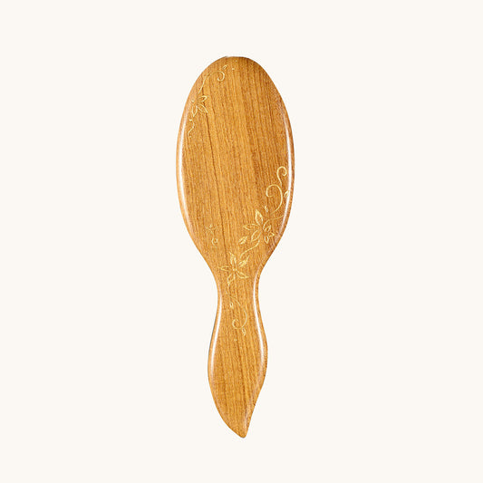Teak Hair Brush