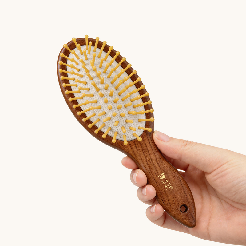 Brosse à poils de chat orange