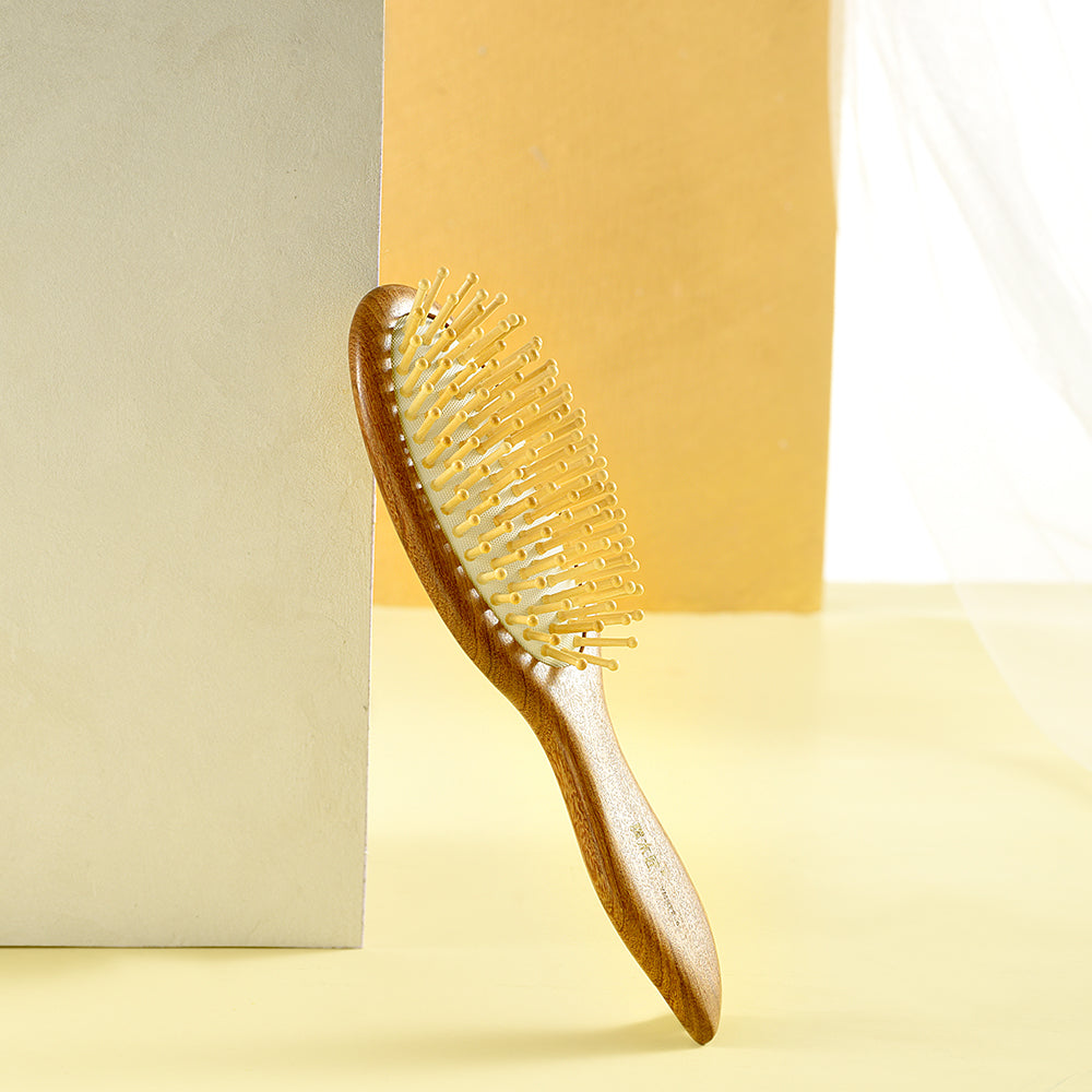 Teak Hair Brush