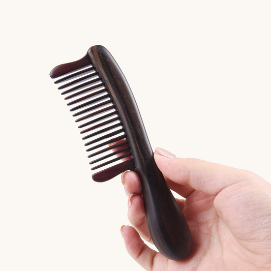 Heritage Smooth | Ebony Wide-Tooth Comb