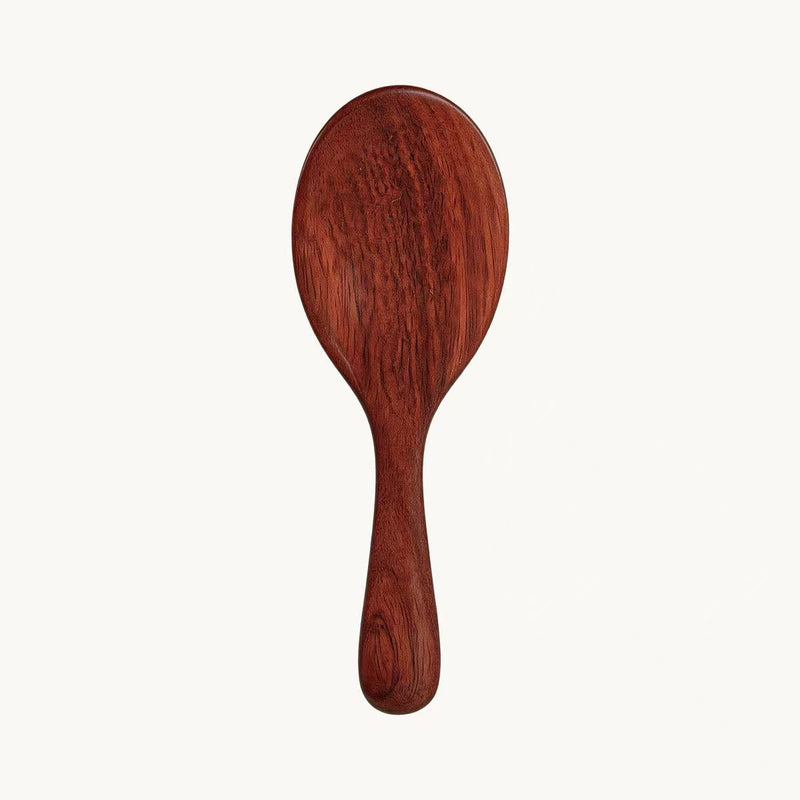 Brosse à cheveux en bois de hêtre certifié FSC avec picots métalliques
