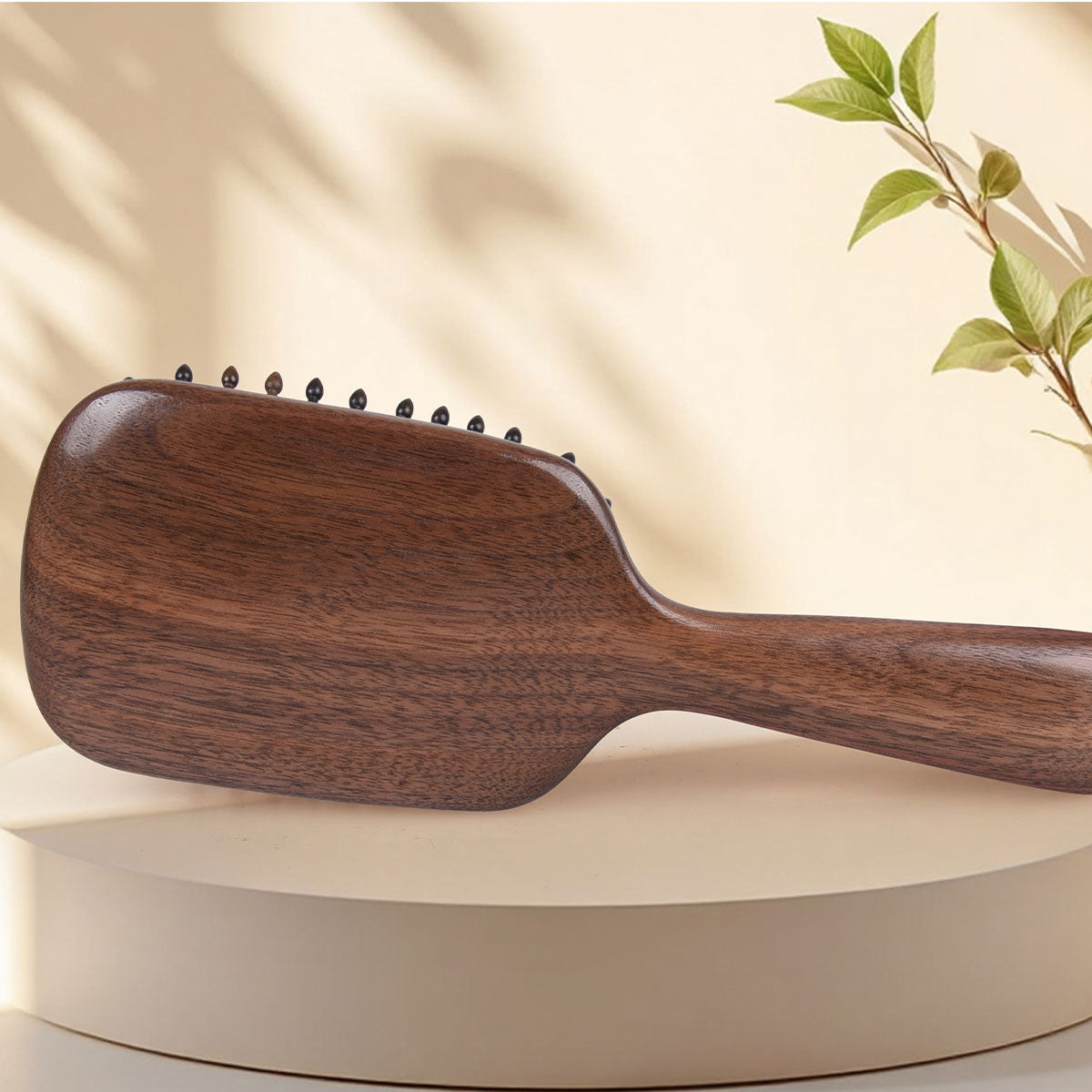 Cloud Cushion | Walnut Wood Hair Brush