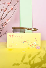 Peach Blossom Hair Comb