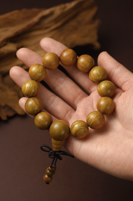 Sandalwood Bead Bracelet??Great size?¨º?