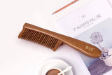 Teak Wooden Comb with handle