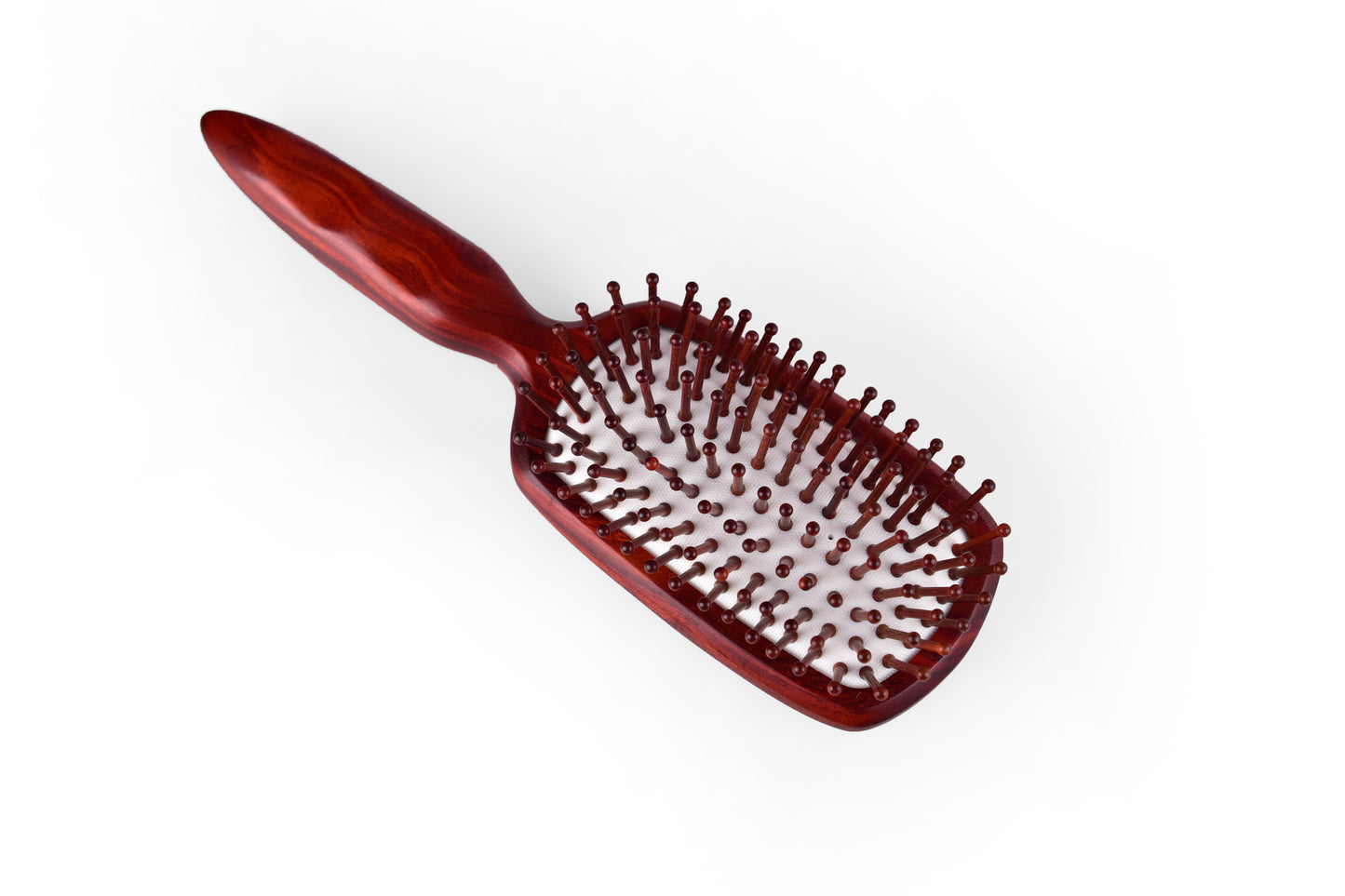 Brosse à cheveux en rosewood précieux (Pavoine d'Argus)