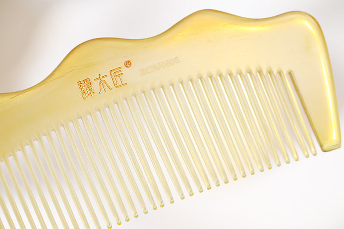 Mountain Shape Sheep Horn Comb