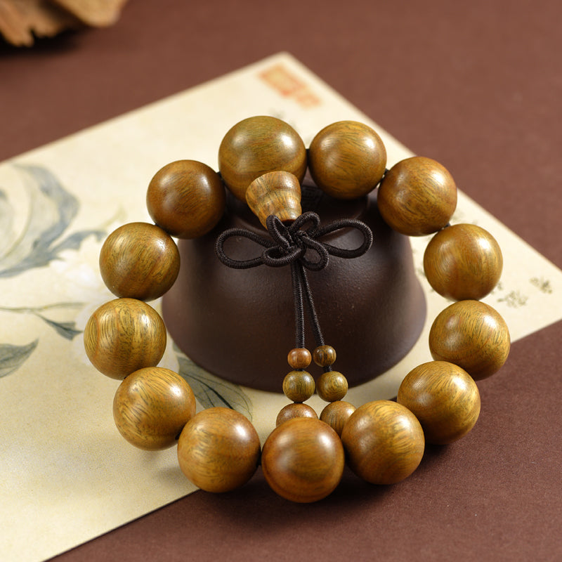 Sandalwood Bead Bracelet??Great size?¨º?