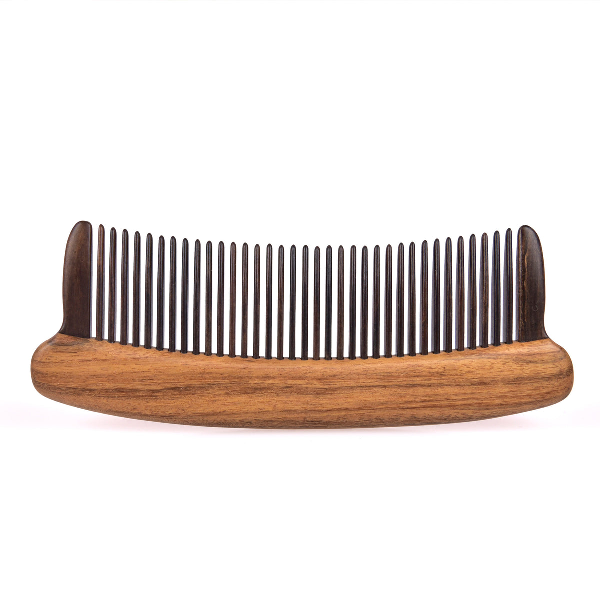 Wooden Hair Comb (A pair of Magpie)