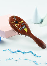 Joy of fish Paddle hair brush