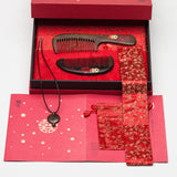 Wedding set Hair Comb Harmonious union forever