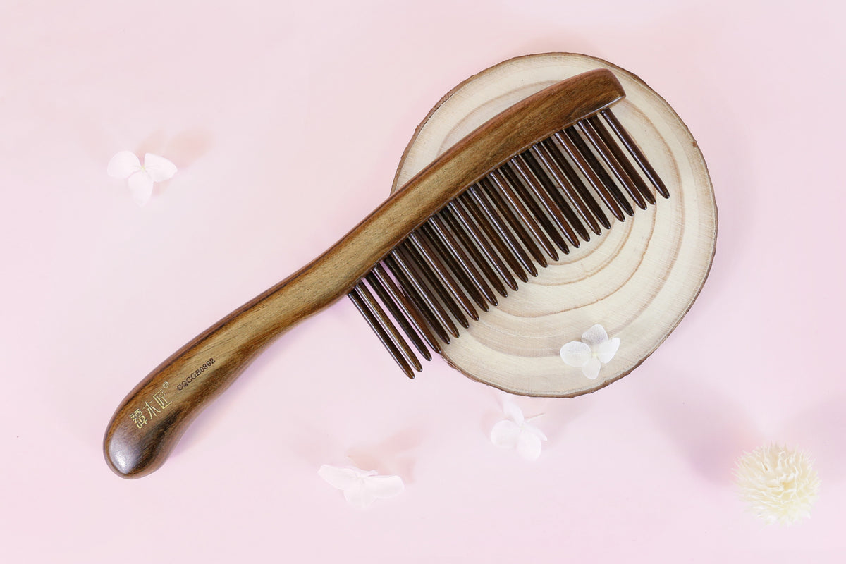 Chanate Tooth-inserted Hair Comb