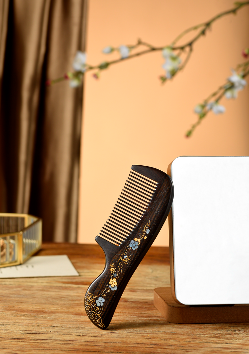 Ebony Marquebery Hair Comb