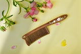 Peach Blossom Hair Comb