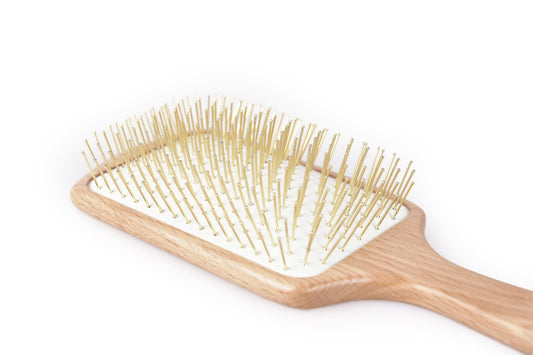 FSC Certified Beech Wood Metal Pin hairbrush