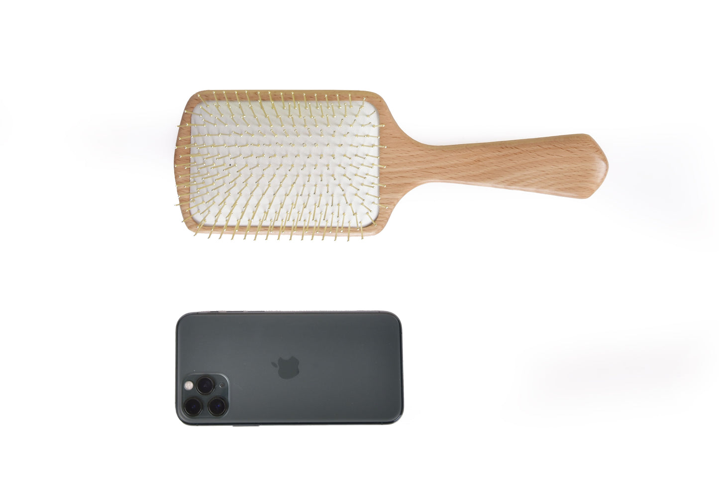 FSC Certified Beech Wood Metal Pin hairbrush