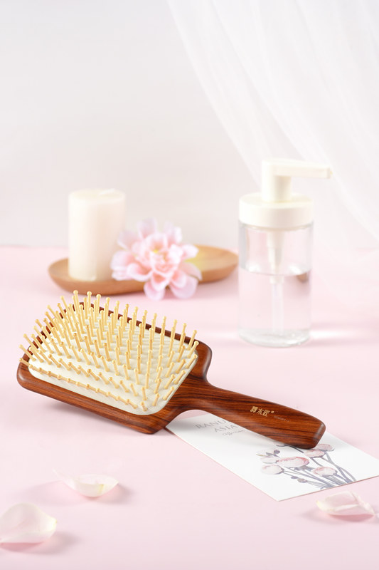 Cercis Flower Paddle hair brush