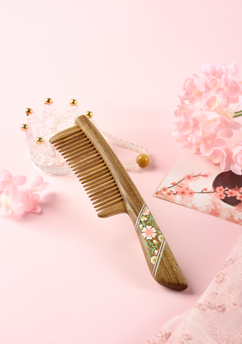 Blooming flowers Hair Comb