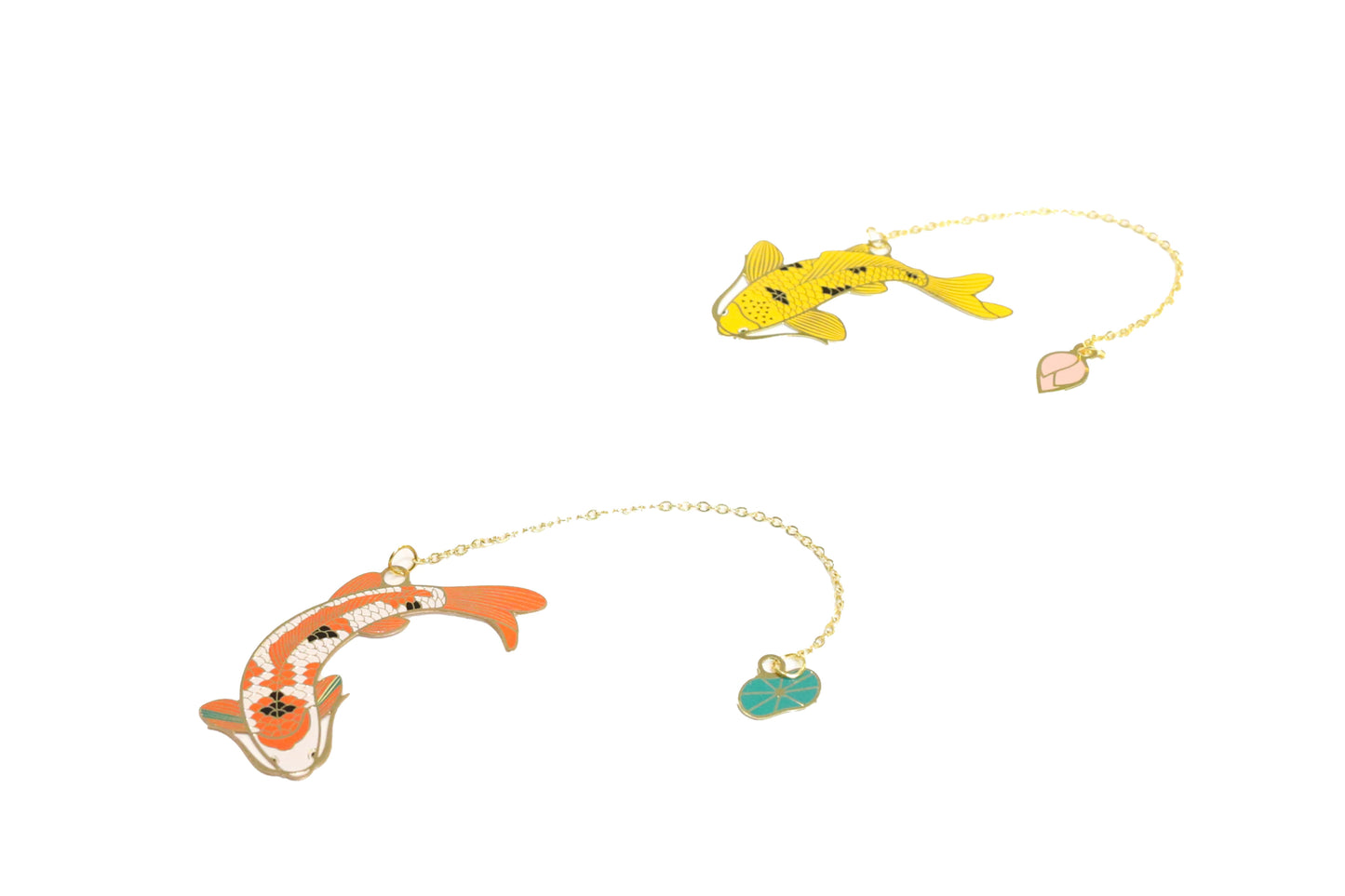 Metallic Koi Bookmark